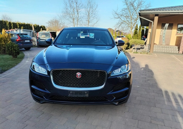 Jaguar F-Pace cena 62900 przebieg: 111000, rok produkcji 2017 z Iłowa małe 121